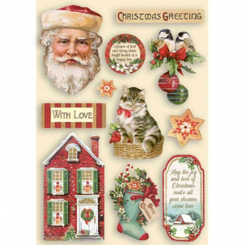 10501_image_04fdc63cbd9d4af6.jpg Stamperia A5 Wooden Classic Christmas #108