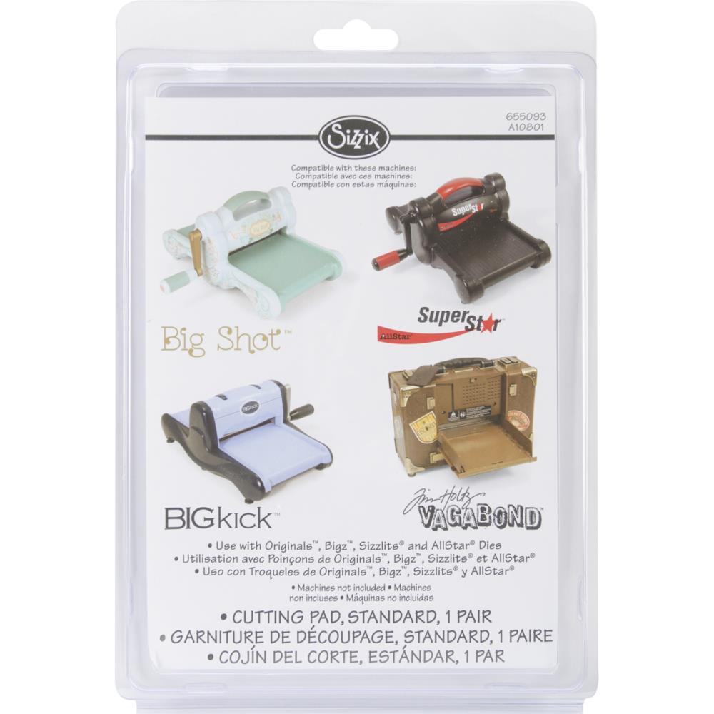 Sizzix Standard Kutteplater 1 Par - Bilde 1