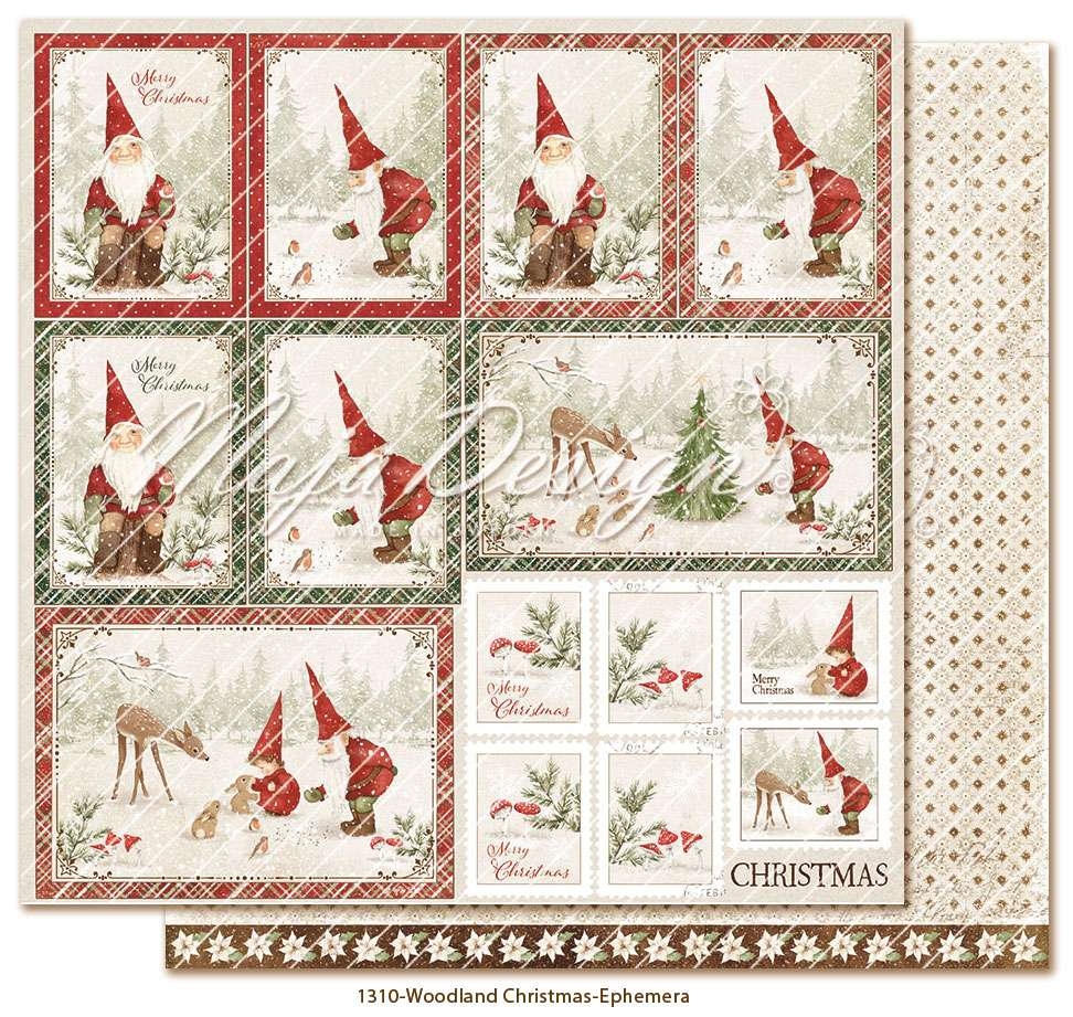 Maja Design Woodland Christmas - Ephemera - Bilde 1