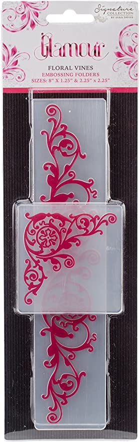 Glamour Floral Vines - Embossing folder