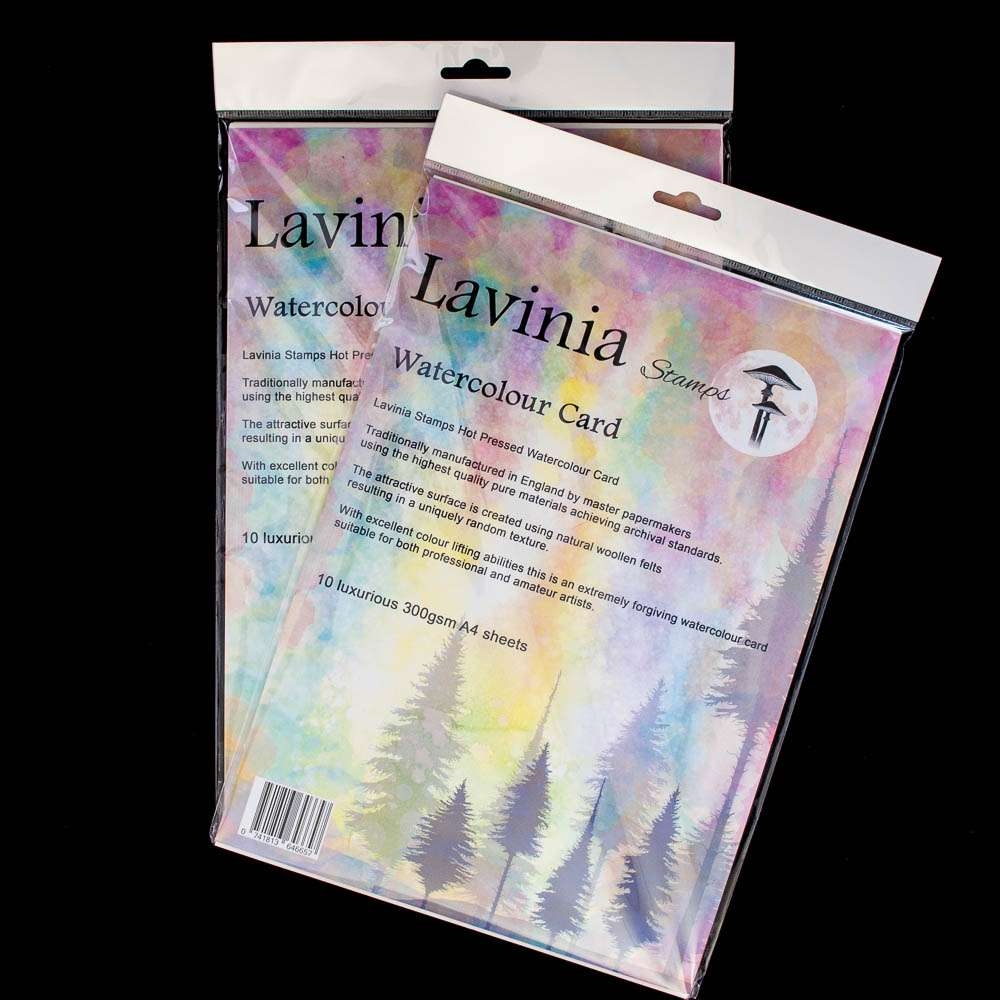 Lavinia Hot Pressed Watercolour Card - Bilde 1