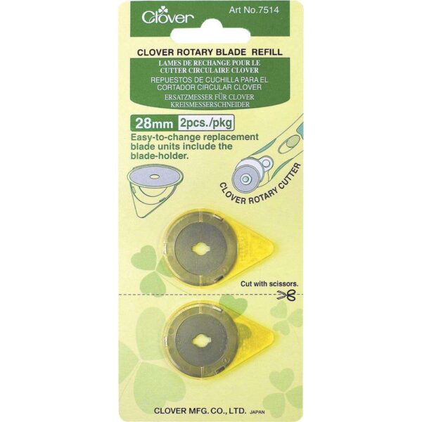 Clover Rotary Blade Refill 28mm