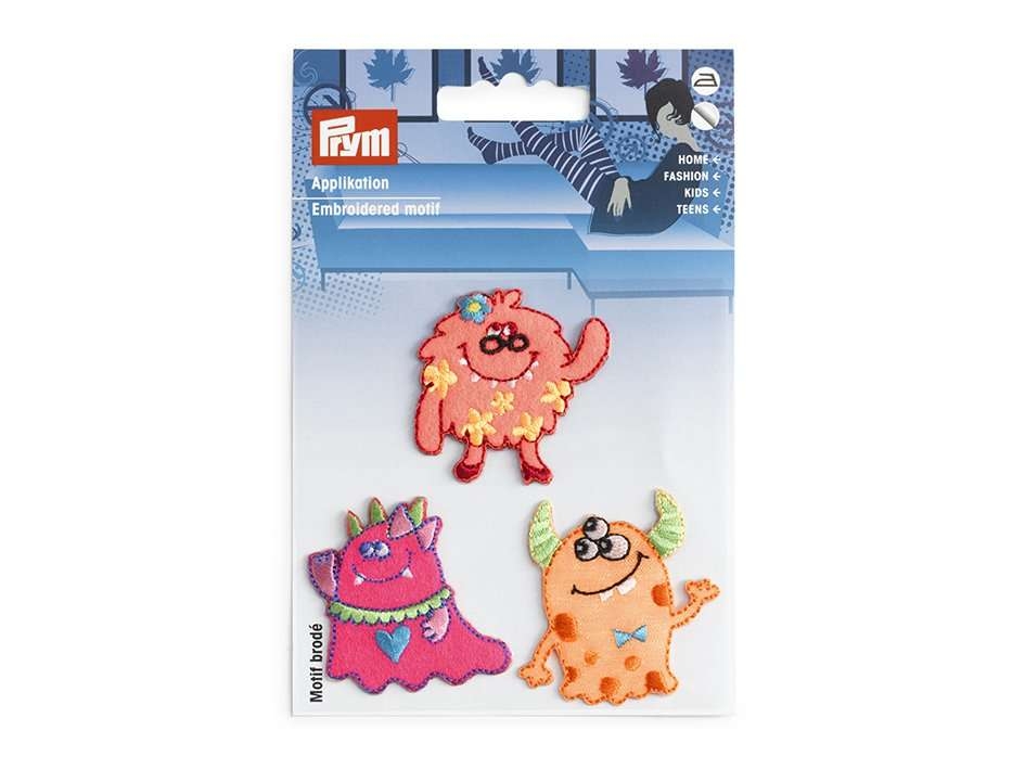 Prym Strykemerke – Monsters Pink - Bilde 1