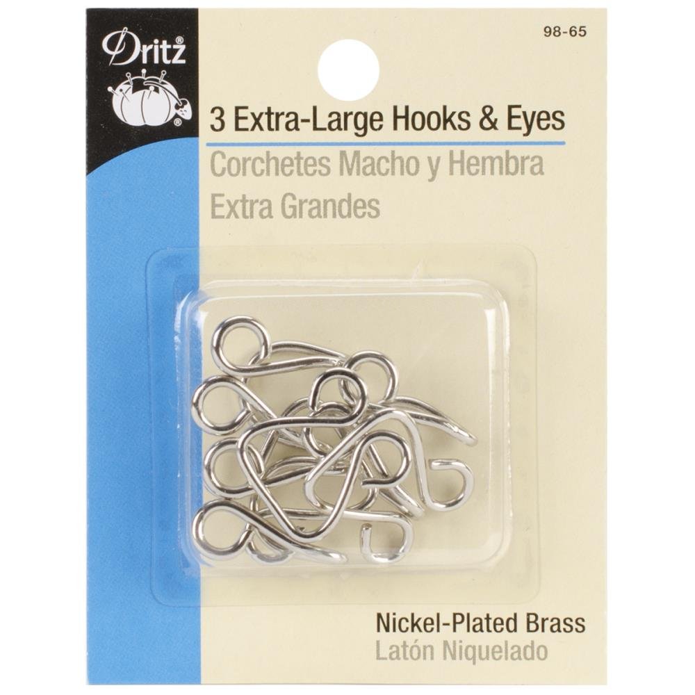 Dritz Hooks & Eyes - Extra Large 3 - Bilde 1