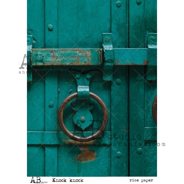 10842_image_363db2d25531f1be.jpg ABstudio Rispapir A4- "Knock knock"
