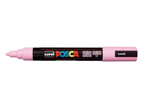 Uni POSCA PC-5M  Medium 1,8-2,5mm  Light Pink