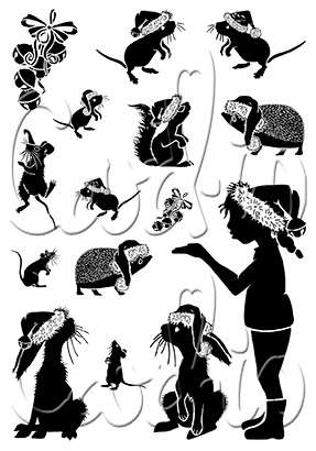 Card-io Party Animals A6