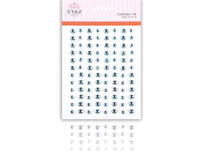 Staz Duggdråper m/lim – Blå - Bilde 1