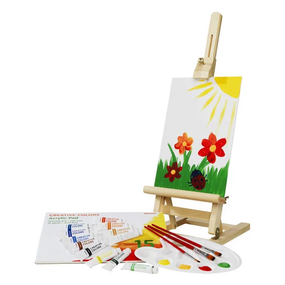 Staffeli & malerkit til barn