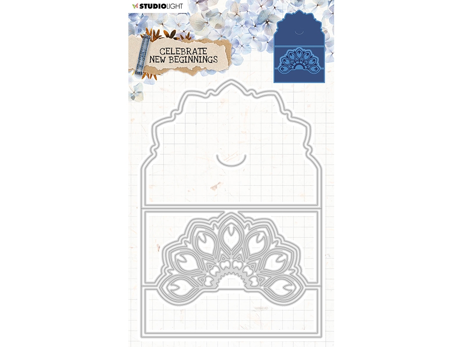 Studio Light Die – Cardshape Celebrate new beginnings 379 - Bilde 1