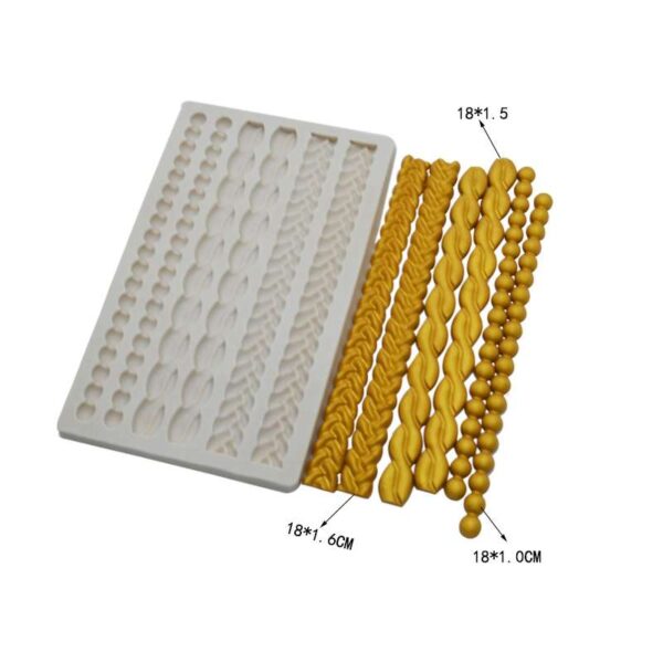 11263_image_7c62f5e5fe9007c4.jpg Silikon form Flettet, tvistet, perlebånd