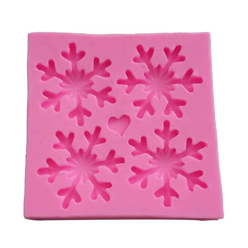 Silikonform Snøstjerner - Bilde 1