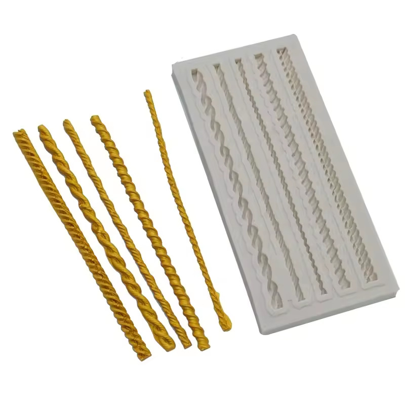 Silikon formTwist, rope, bag, chain - Bilde 1