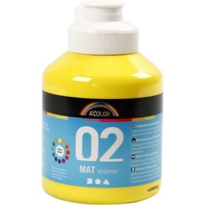 Akrylmaling 02 Primær Gul