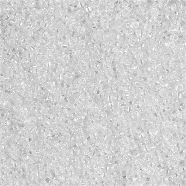 11541_image_4d808941bbfd6865.jpg Rocaillesperler - 1 Pk., 25 G, Dia. 1,7 mm, 15/0 , 0,5-0,8 mm, Klar