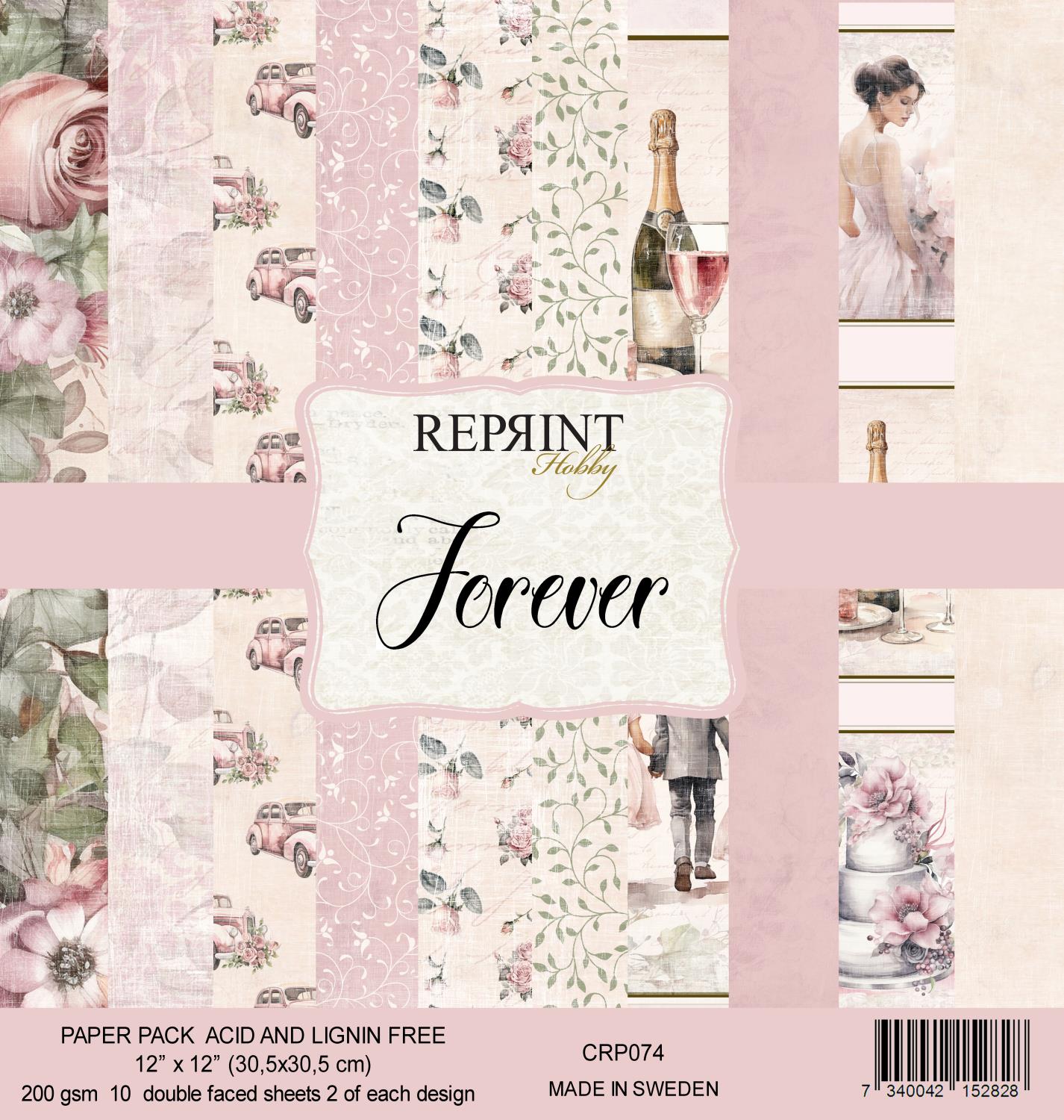 Reprint - Forever Collection 12x12 Blokk - Bilde 1