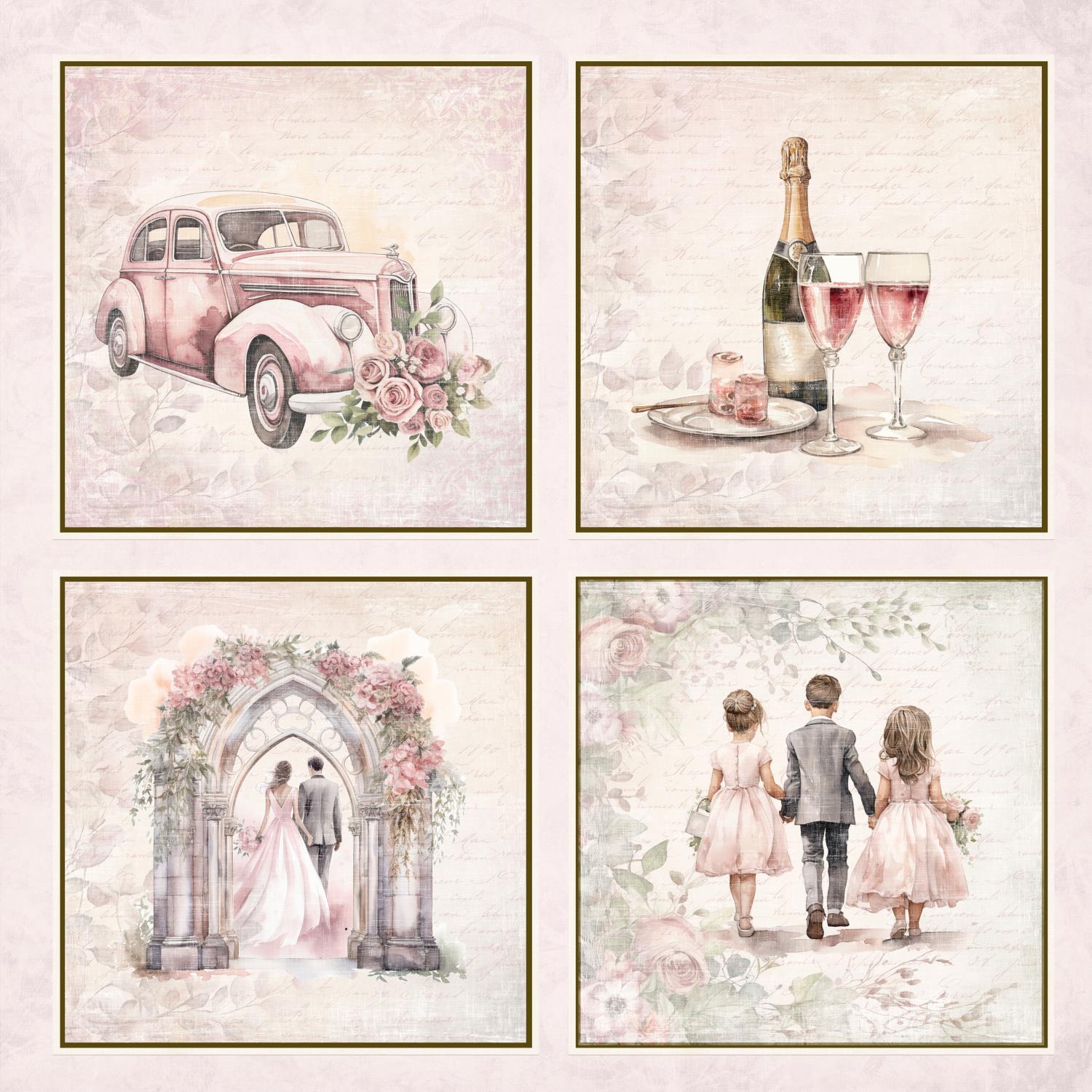 Reprint - Forever  Collection- 12x12 Bildeark - Bilde 1