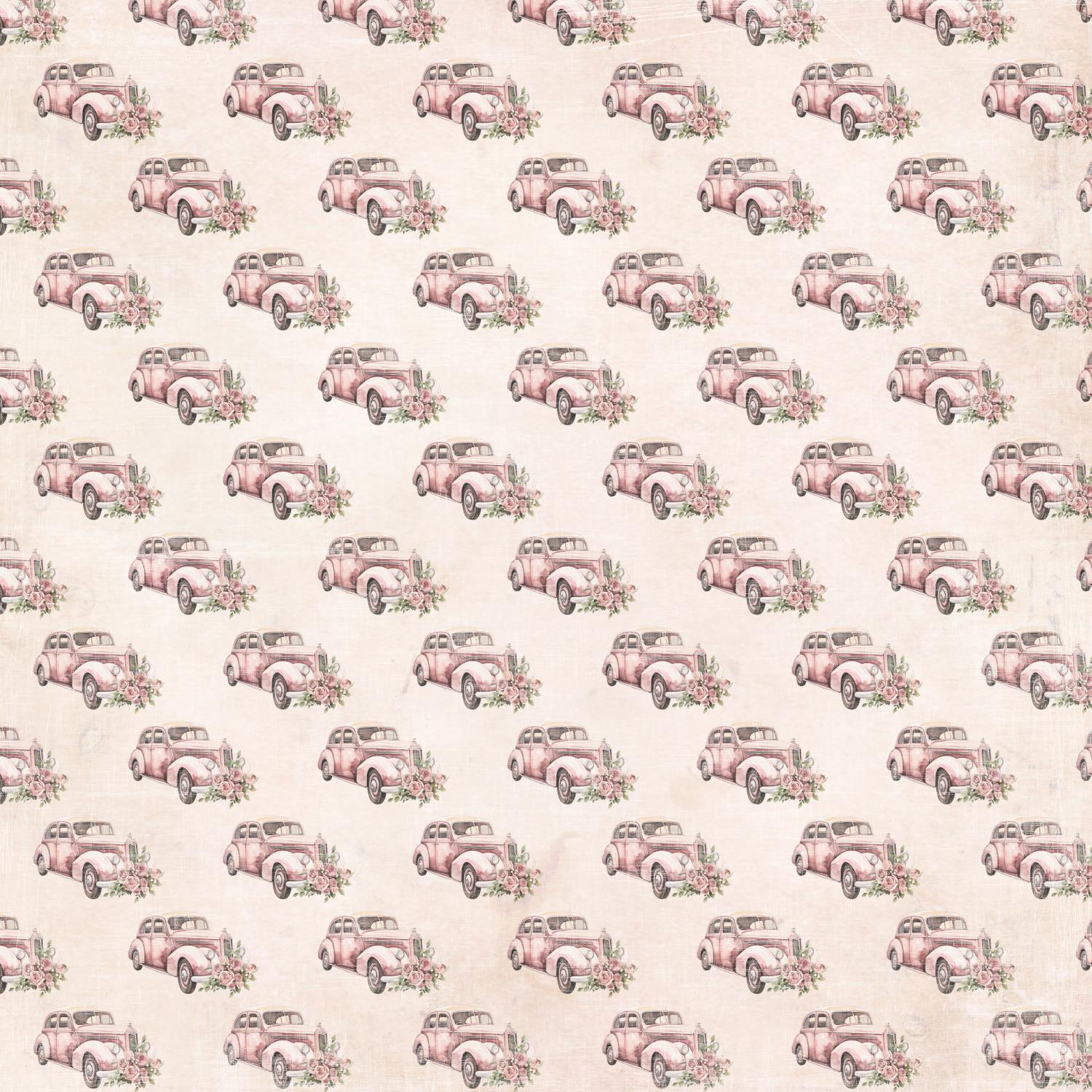 Reprint - Forever  Collection- Bil, 12 x12 - Bilde 1