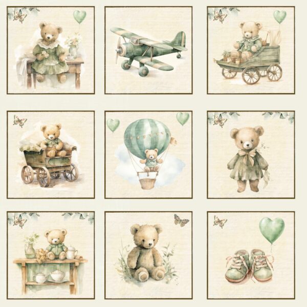 Reprint - Bear  Collection - Små bilder