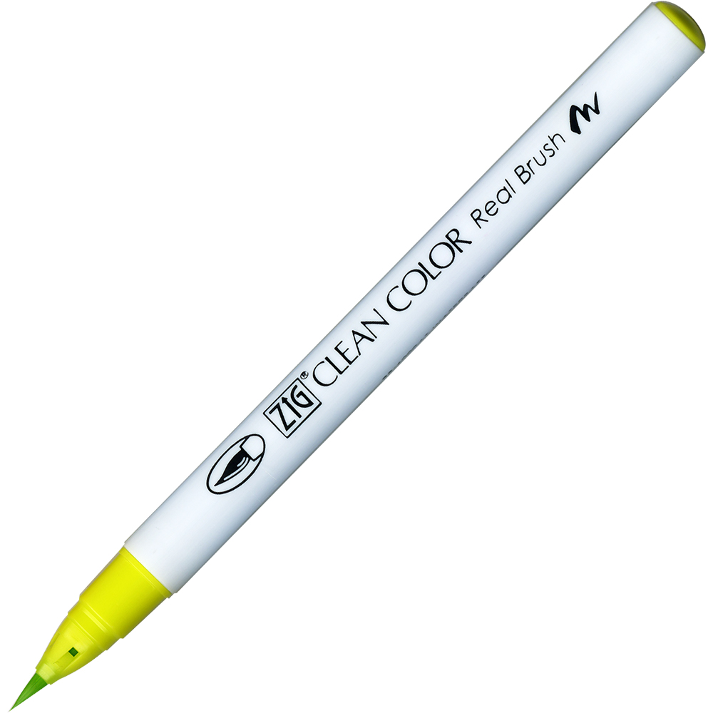 ZIG Clean Color Real Brush 053 Yellow Green - Bilde 1
