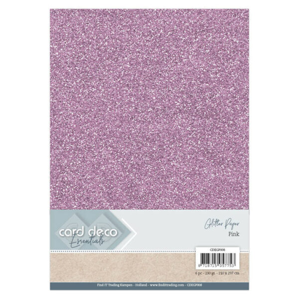 11763_image_1bc4db41b1d99aac.jpg Glitter kartong A4 Rosa