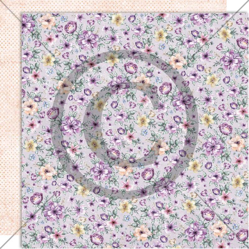 Papirdesign - Fryd og Glede - Festblomster, lilla - Bilde 1