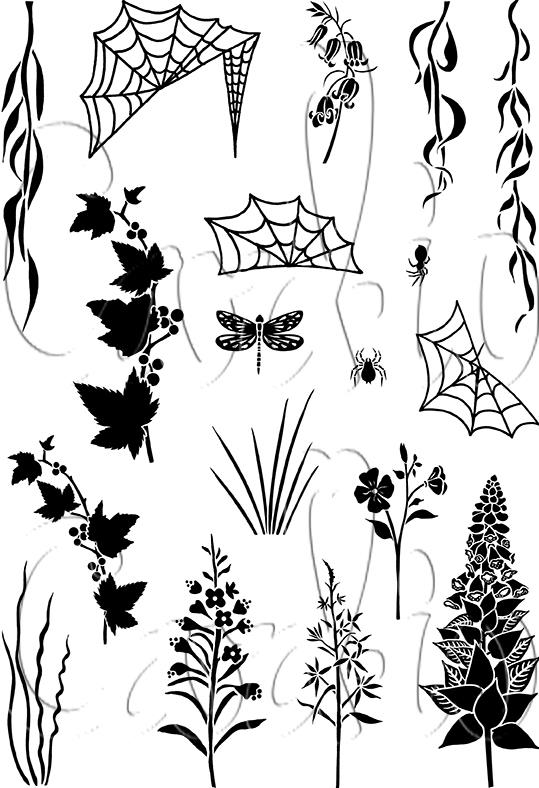 Card-io Wildflower Woods A6