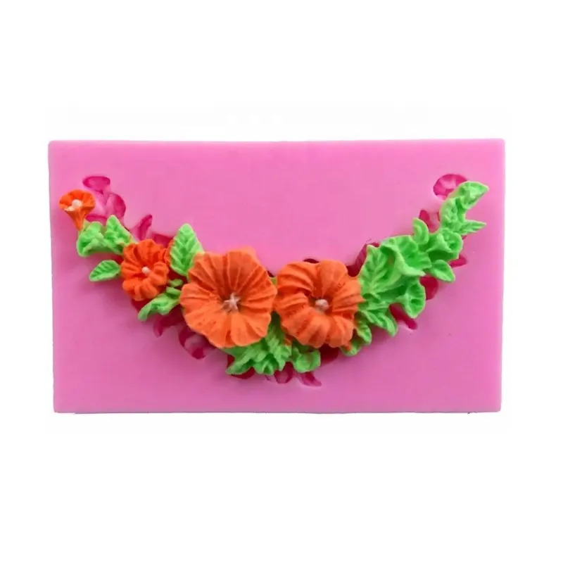 Silikon form - Blomsterkrans - Bilde 1