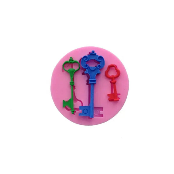 11931_image_1f2faf00993e250c.jpg Silikon form - 3 Nøkler i ulike str.