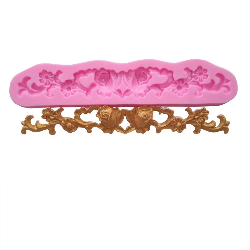 Silikon form - Rose totem mønster - Bilde 1