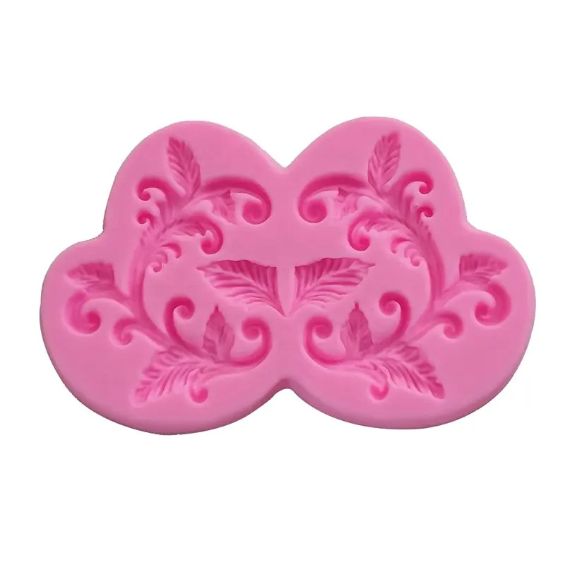 Silikon form - Hjørner, Blad - Bilde 1