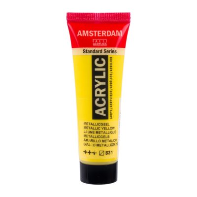 Amsterdam Standard 20ml – 831 Metallic Yellow