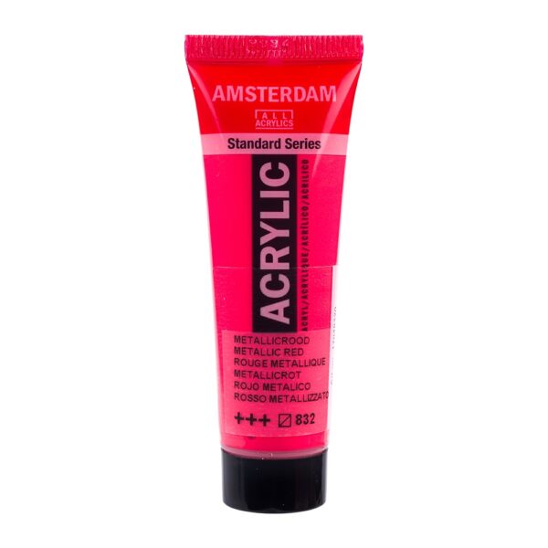 Amsterdam Standard 20ml – 832 Metallic Red