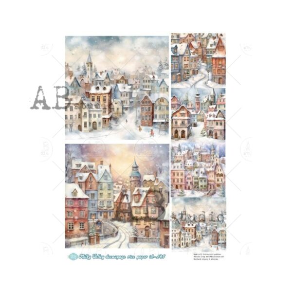 ABstudio Rispapir A4 Milky Valley ID-145