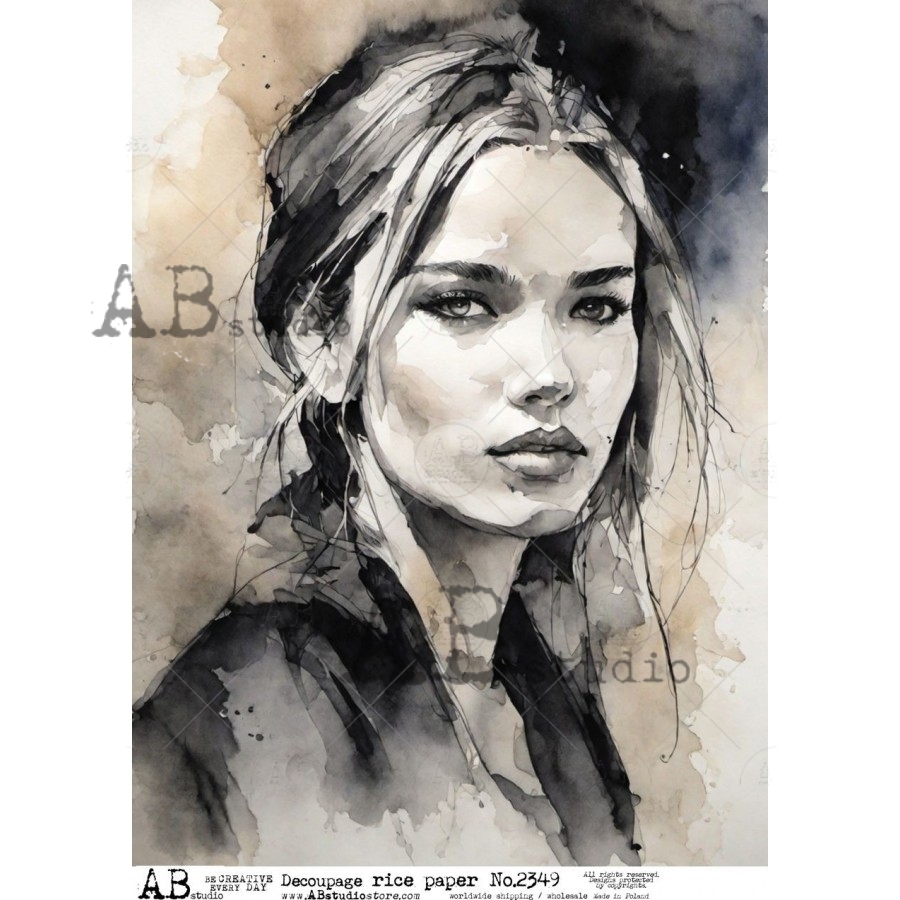 ABstudio Rispapir A4 No.2349 - Bilde 1