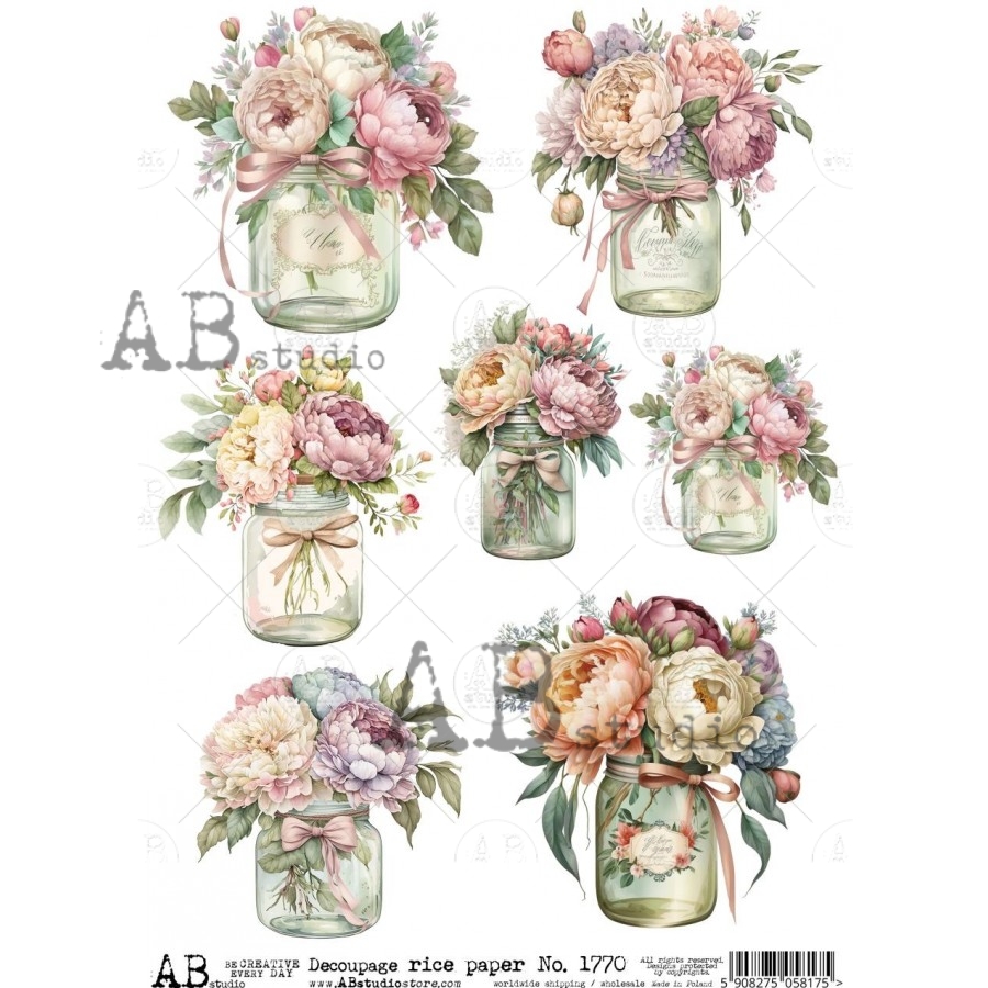 ABstudio Rispapir A4  No.1770 - Bilde 1