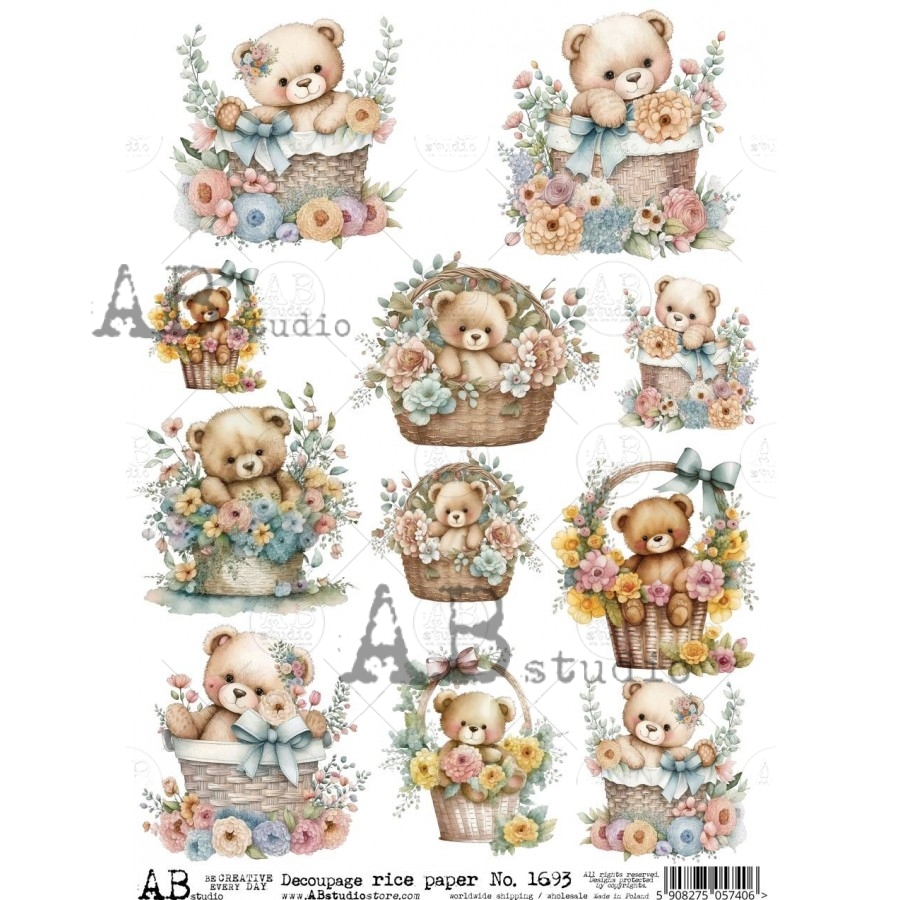 ABstudio Rispapir A4  No.1693 - Bilde 1