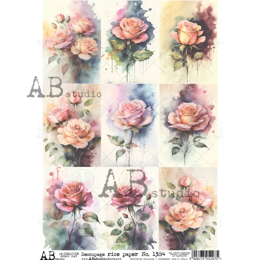 ABstudio Rispapir A4  No.1384 - Bilde 1