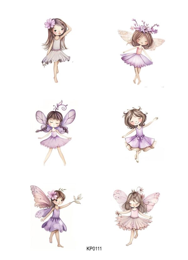 Reprint  Fairies - A4 Klippeark