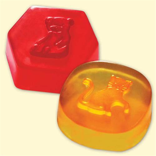 Såpeform – Katt/bamse 2stk