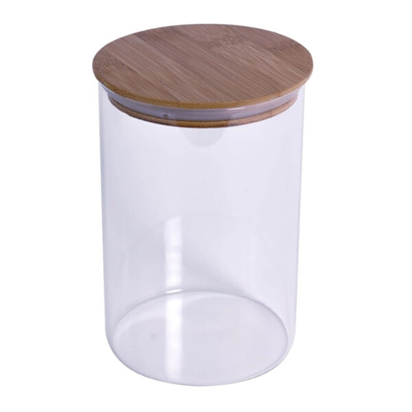 12523_image_c232d9e90de97d49.jpg Glasskrukke med kork. 10x15 cm