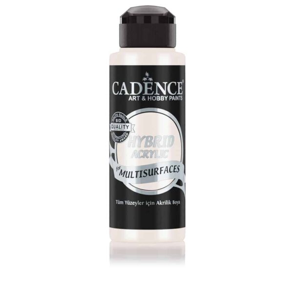 12543_image_706473c072594b21.jpg Cadence Hybrid Acrylic for Multisurfaces Semi Matt - H-002 Pure White, 70ml