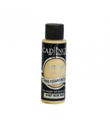 12553_image_08504b9c9ba1df19.jpg Cadence Hybrid Acrylic for Multisurfaces Semi Matt - H-007 Light Yellow, 70ml