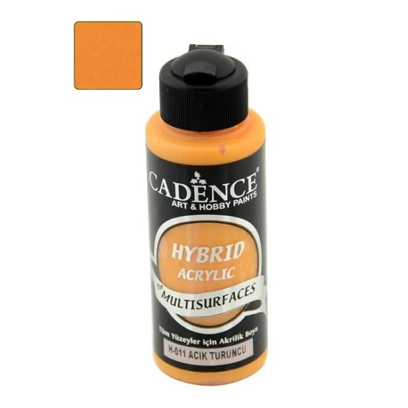 Cadence Hybrid Acrylic for Multisurfaces Semi Matt - H-011 Light Orange, 70ml - Bilde 1