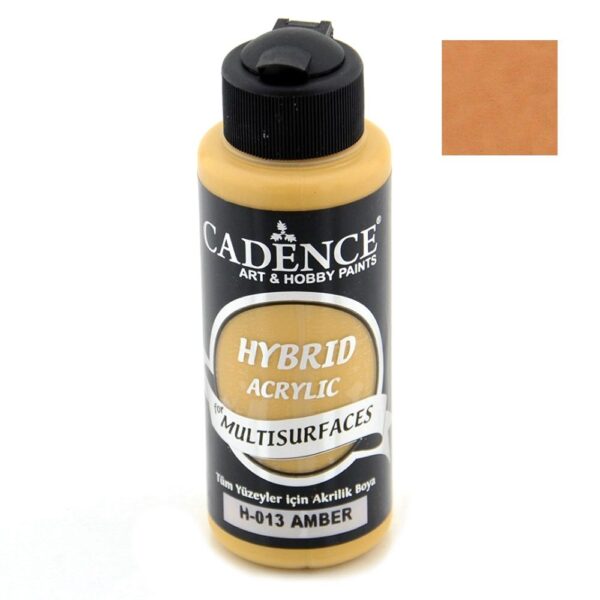 12558_image_eca8c02edae1d8f4.jpg Cadence Hybrid Acrylic for Multisurfaces Semi Matt - H-013 Amber, 70ml