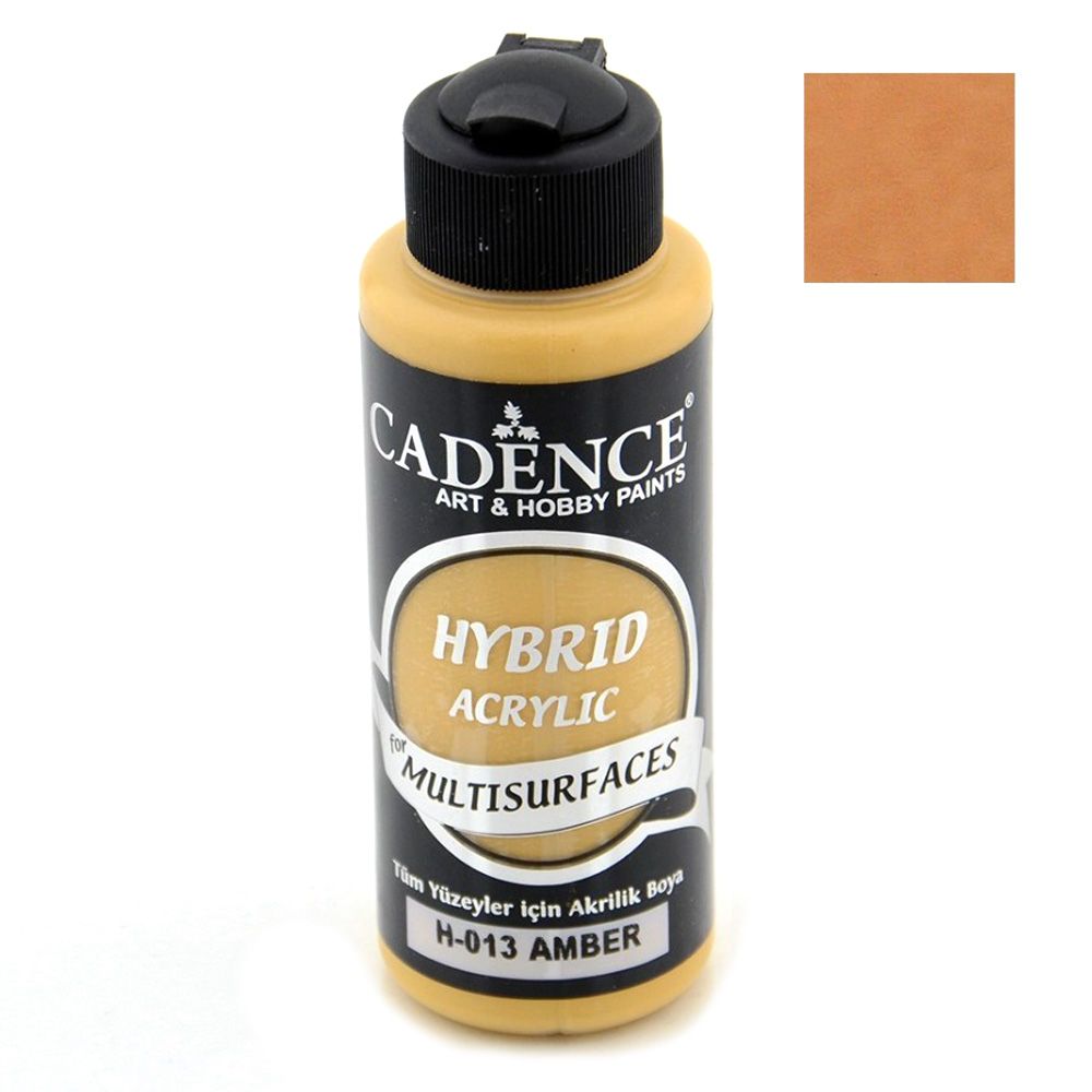 Cadence Hybrid Acrylic for Multisurfaces Semi Matt - H-013 Amber, 70ml - Bilde 1