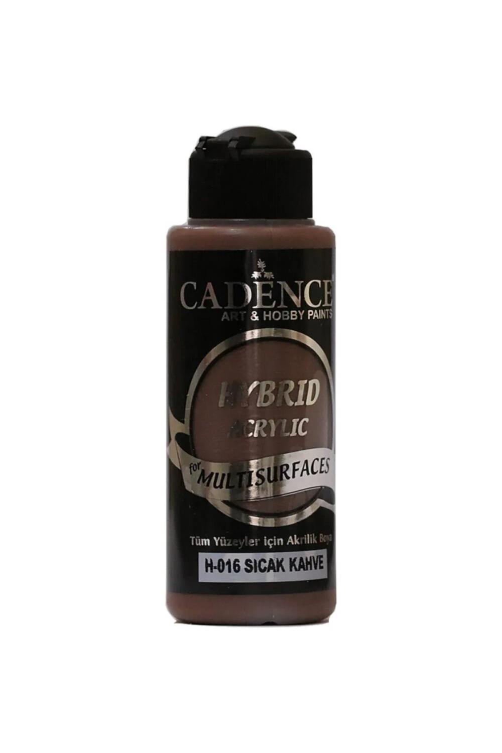 Cadence Hybrid Acrylic for Multisurfaces Semi Matt - H-016 Warm Brown, 70ml - Bilde 1