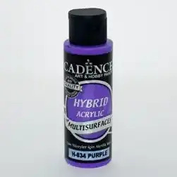 12574_image_cf33e7d548c38d6a.jpg Cadence Hybrid Acrylic for Multisurfaces Semi Matt - H-034 Purple, 70ml