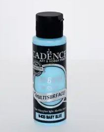 12575_image_25a4b9bf9ea4c5f2.jpg Cadence Hybrid Acrylic for Multisurfaces Semi Matt - H-035, Baby Blue 70ml
