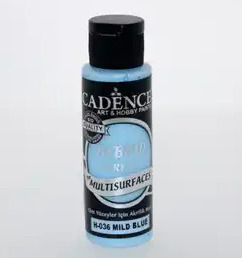12576_image_e0deda09e9d6a244.jpg Cadence Hybrid Acrylic for Multisurfaces Semi Matt - H-036, Mild Blue 70ml